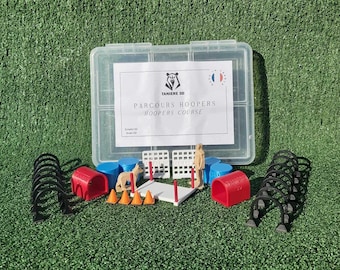 Percorso per cani Hoopers 3D, Agility Hoopers in miniatura stampata in 3D, Abilità per il tuo amico a quattro zampe