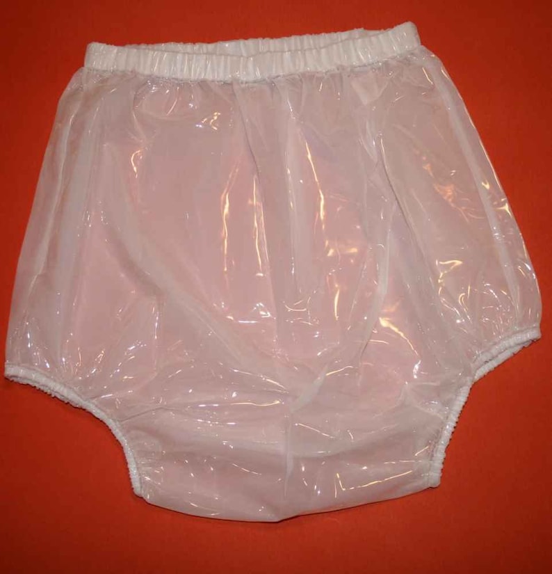 PVC Adult Baby Incontinence Diaper Pants Rubber Pants White Etsy Canada