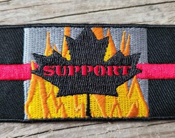 Naszywka wspierająca strażaka