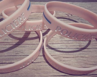 Bracelet rose POLICIÈRE