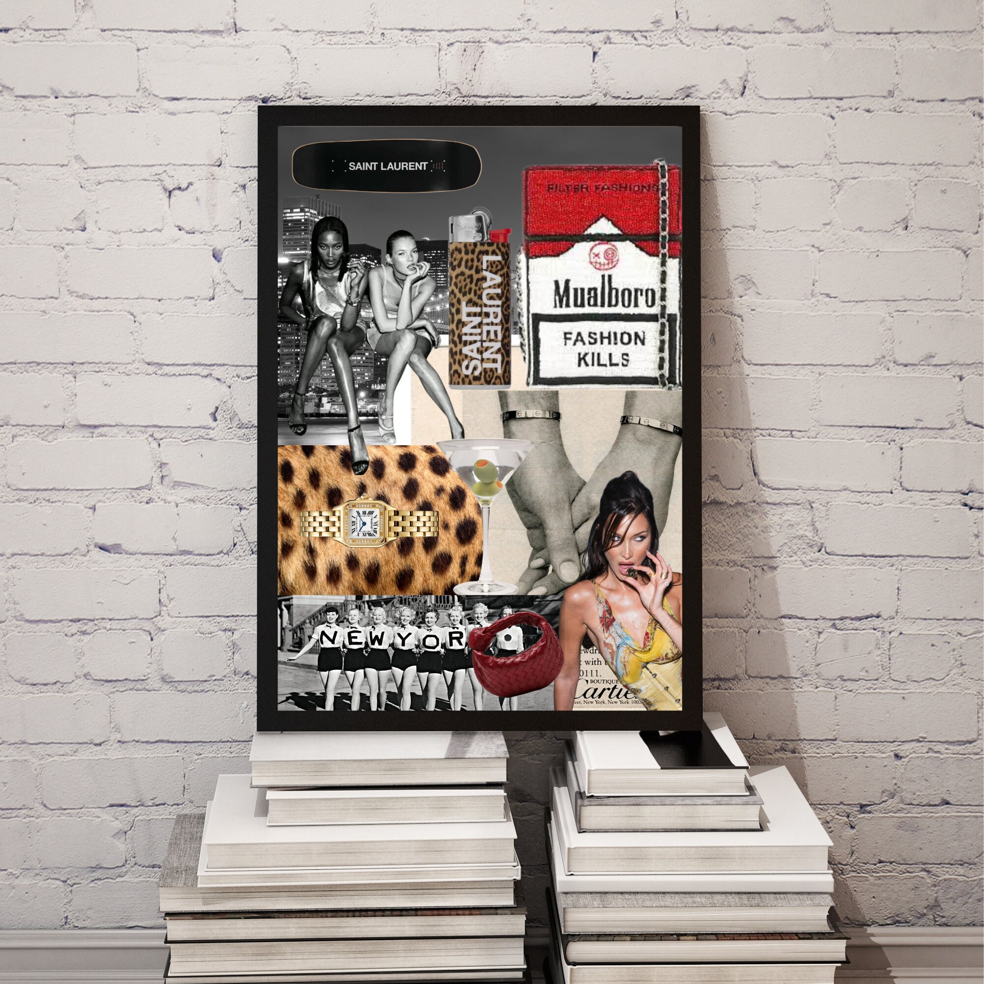 お待たせ! Moss Kate Downloadable Etsy - Poster 靴