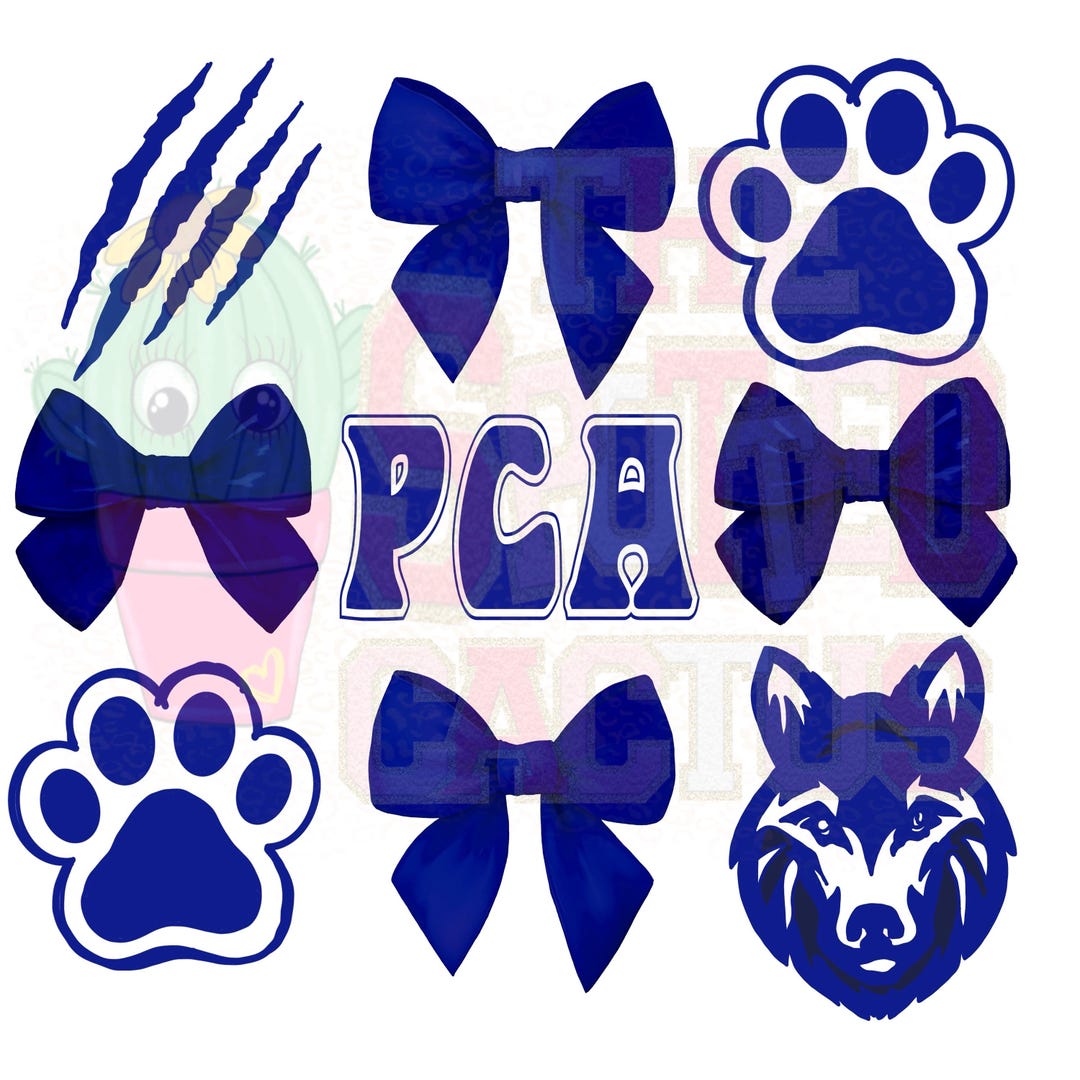 PCA Timberwolves Coquette Spirit PNG - Etsy