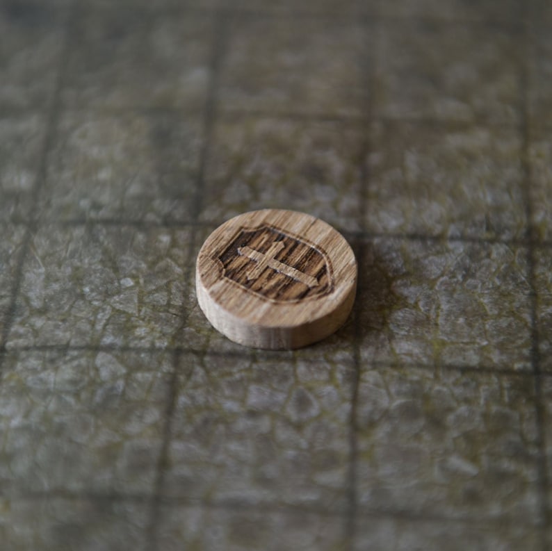 Wooden Dnd Tokens Numbered Enemy Tokens Character Tokens - Etsy