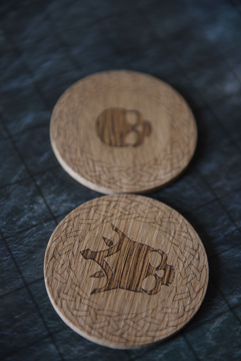 Wooden Dnd Tokens Numbered Enemy Tokens Player Tokens - Etsy
