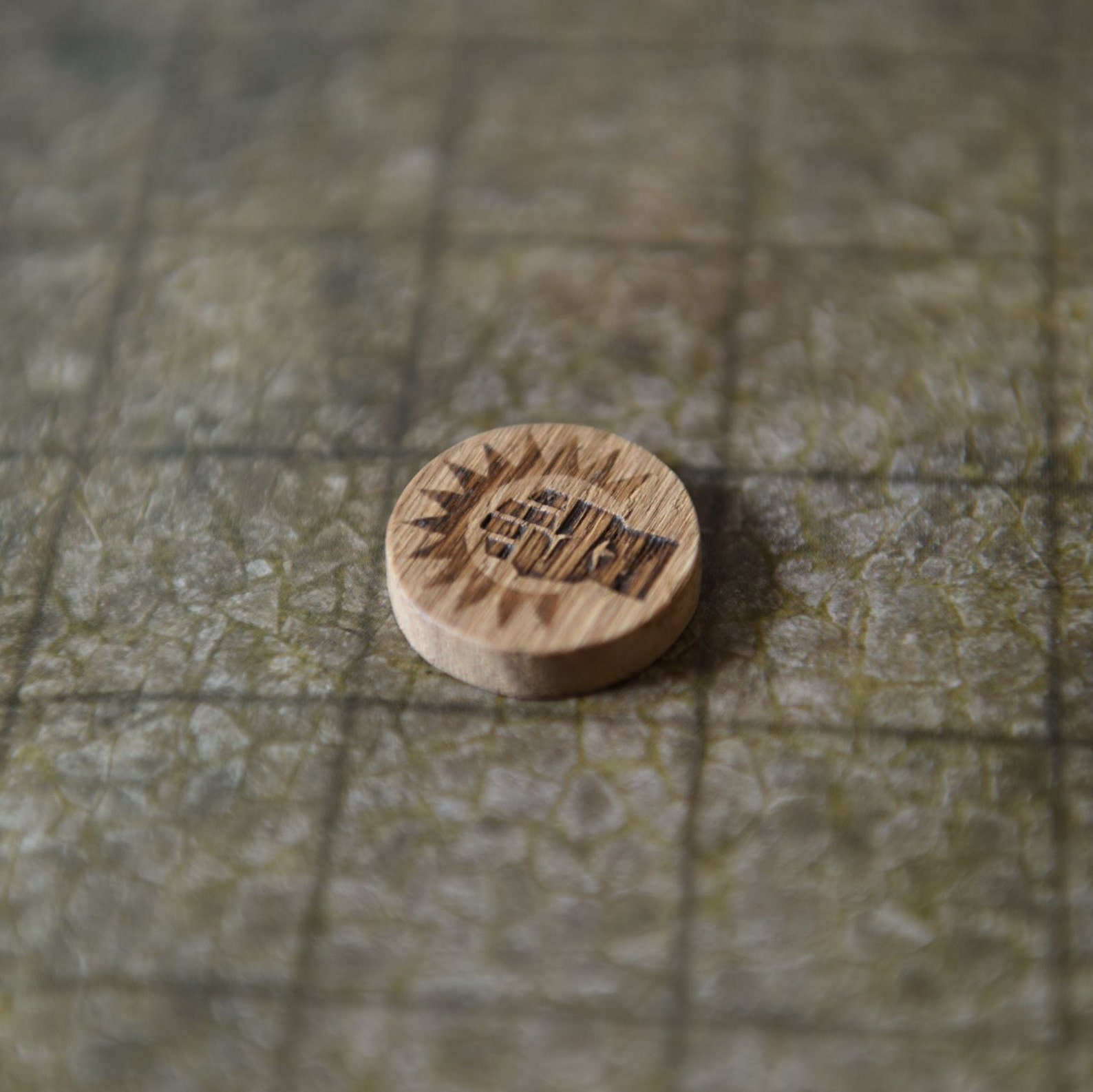 Wooden Dnd Tokens Numbered Enemy Tokens Player Tokens Etsy