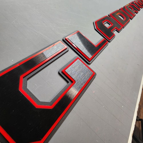 Acrylic Emblem for Tailgate custom up to 10 Etsy