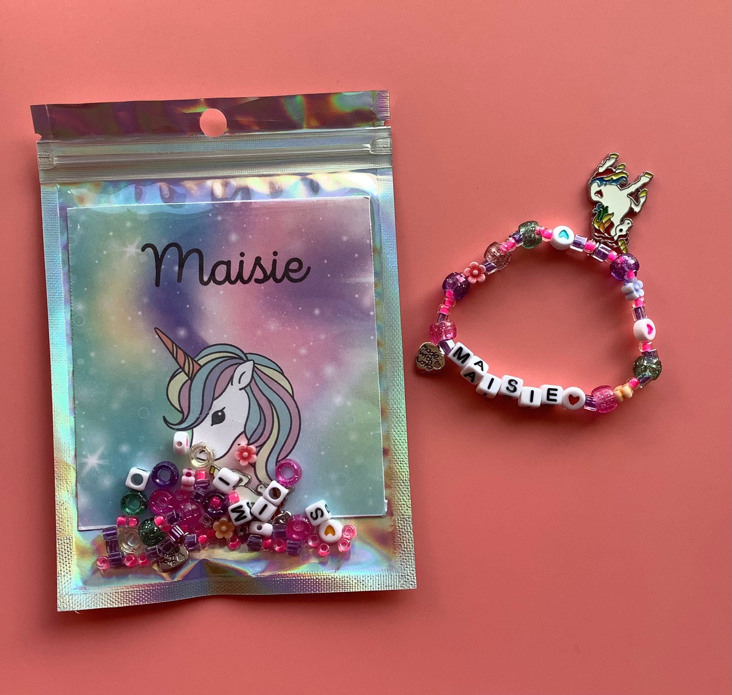 Unicorn Bracelet Kit Bracelet Kit for Girls Party Bag Etsy