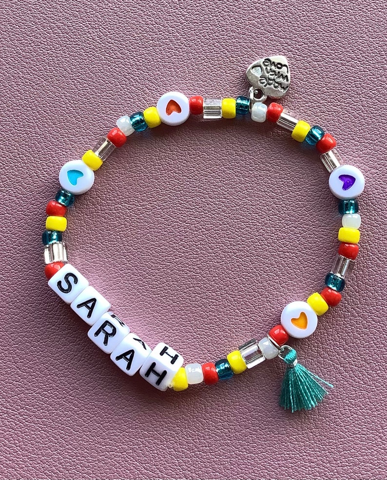 Make Your Own Bracelet Party Bag Favours Kids Jewellery Kit Etsy