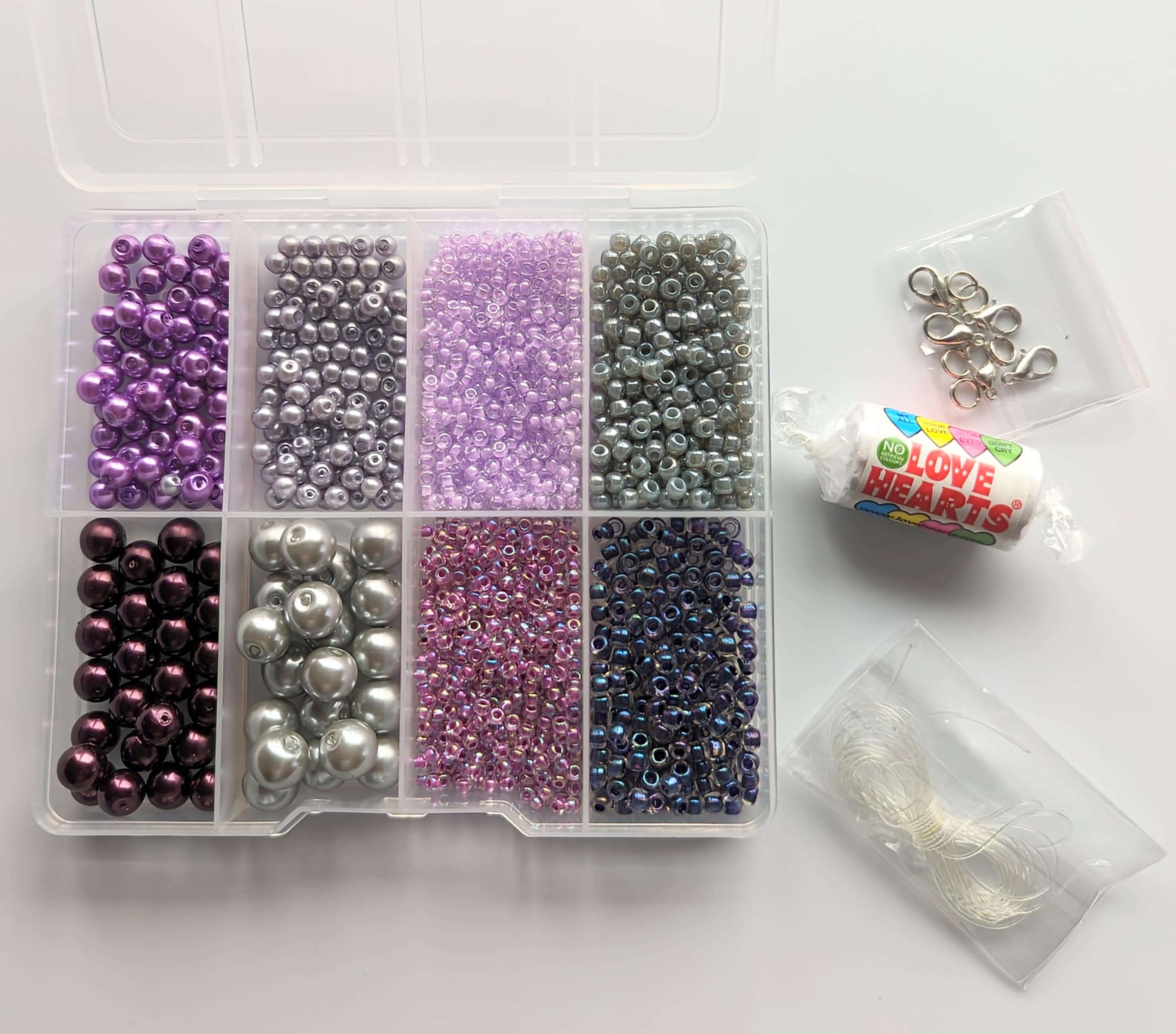 Jewellery Kit, Make Your Own Necklaces, Jewellery Making Kit, Seed ...