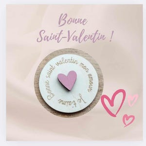 Valentine's Day Magnet Pink Heart Valentine's Day Cheap Valentine's Day Gift