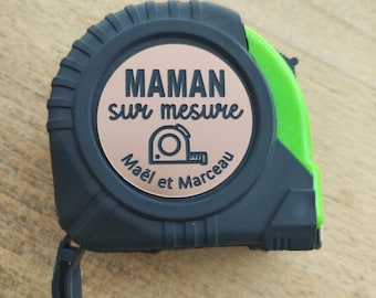 Een gepersonaliseerd meetlint om zelf te maken. Ideaal cadeau voor Moederdag, mama...