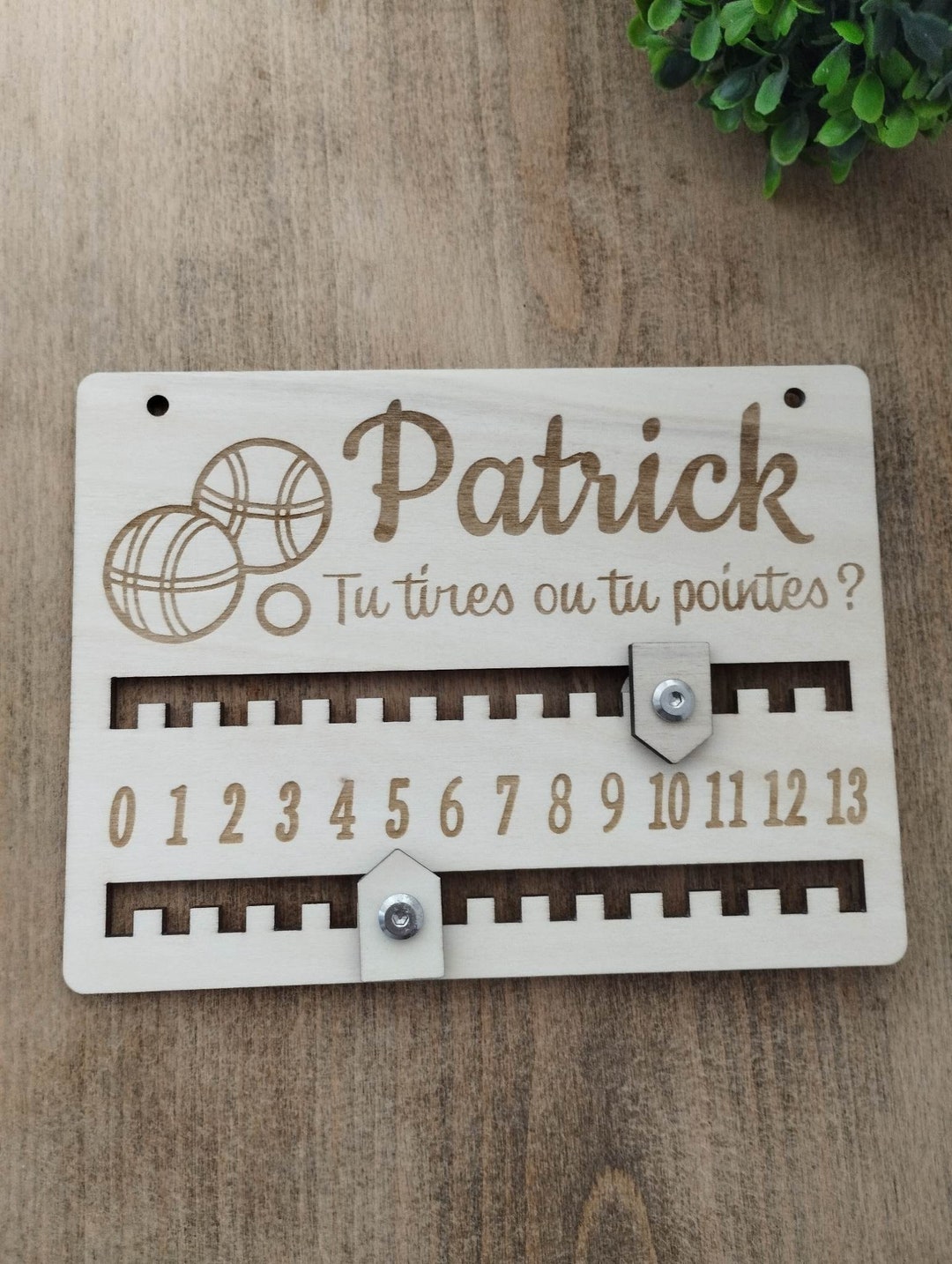 Compteur - Marqueur de score de pétanque