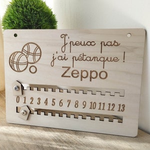 Compteur de Points pour Pétanque 0 à 13 points