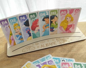 Titular de la tarjeta de juego personalizado / Tarjetas de juego para niños