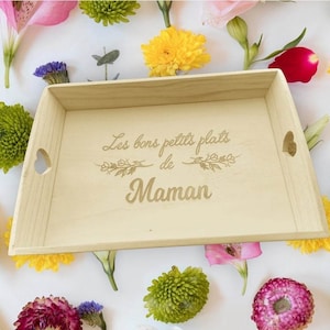 Personalized Mother's Day wooden tray