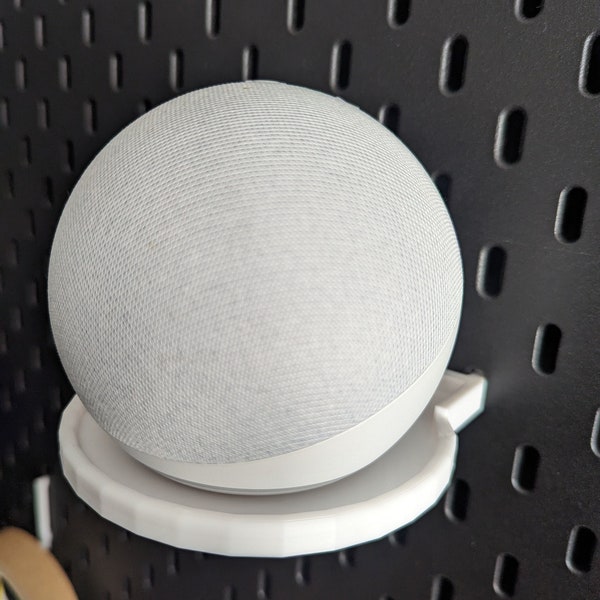 Digital: Ikea Skadis Pegboard compatible Amazon Alexa /  Google nest holder