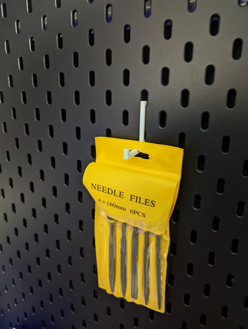 IKEA SKADIS Compatible Multipurpose Hook STL File Etsy