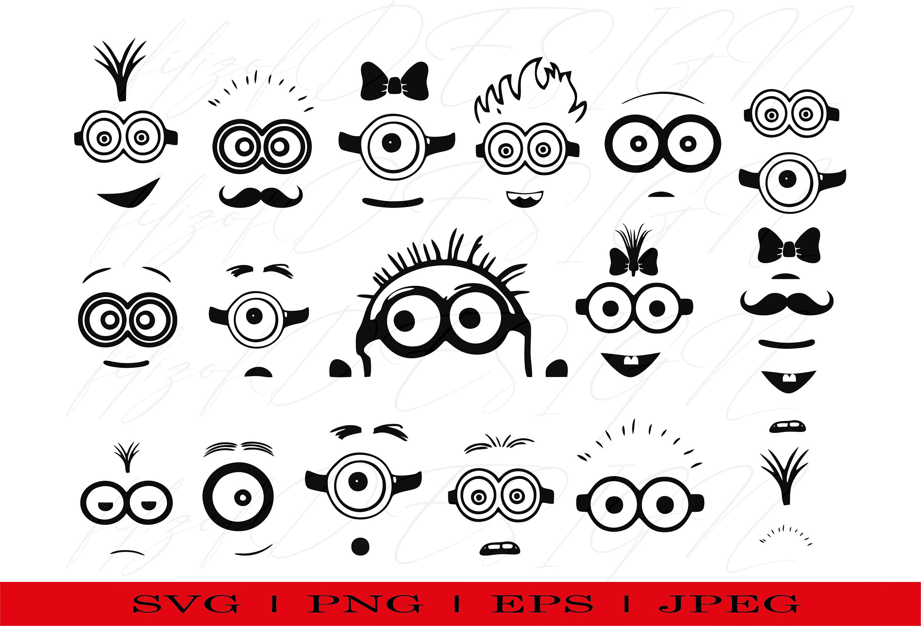Hand Drawn Eyes Png - Etsy