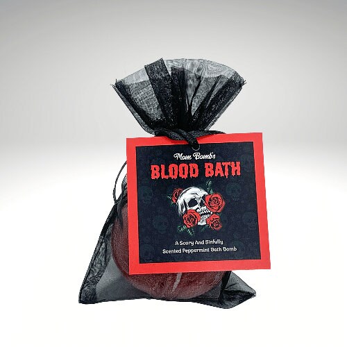 Halloween Bath Bomb blood Bath Etsy