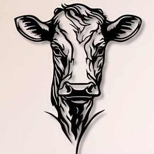 Cow Face Dxf , Svg , Png , Files , Cows , Barn , Farm , Herd , Ox , Cattle , Breeding , Cut , File , For , Cnc , Plasma , Laser