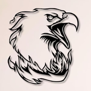 Phoenix Dxf Svg Png-bestanden Lasergesneden bestand Vector voor Cnc Plasma Laser Cricut Glowforge Xtool