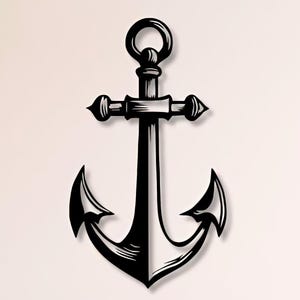 Anchor Dxf Svg Png Files Marine Seamanship Laser Cut File For Cnc Plasma Laser Glowforge Cricut