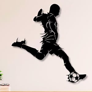 Fußballspieler Dxf,Svg, Png,Dateien,Fußball,Sport,Sportler,Fußball,Kick,Schuss,Tor,Schnitt,Datei,Für,Cnc,Plasma,Laser