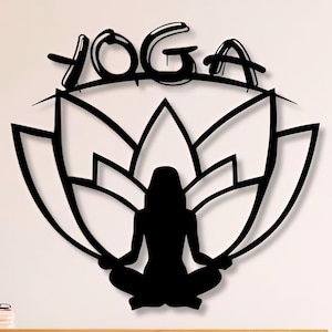 Yoga Girl Dxf Svg  Png Files Laser cut File Plasma Cnc Design Yoga Svg  File Plates , Relax , Relaxing , Wall Art , For Cnc , Laser , Plasma
