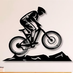 Downhill Dxf , Svg , Png , Files , Bicycle , Biker , Outdoor , Hill , Cut , File , Bike , Sport , Extreme , For , Cnc , Laser , Plasma