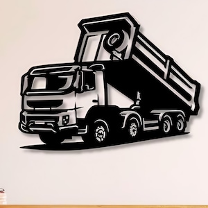 LKW Dxf,Svg, Png, Files,Lastwagen, Dumper, Dump, Cut, File, For, Cnc,Plasma, Laser