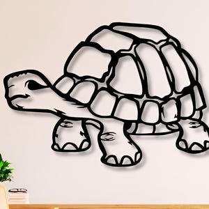 Schildkröte Dxf svg Png-Dateien Schildkröte Wand Kunst geschnitten Datei Für, Cnc, Laser, Laser, Glowforge