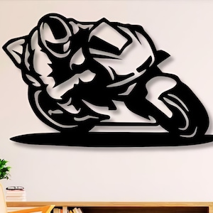 Motorrad Dxf,Svg, Png, Files, Racing, Racer, Motorsport, Motorrad, Superbike, Wand, Kunst, Schneiden, Für , Cnc, Plasmen, Laser