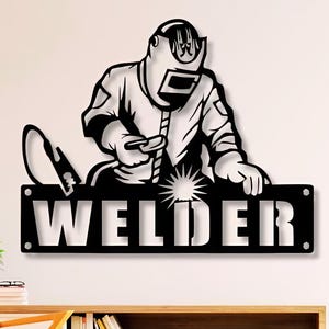 Welder Dxf ,  Svg ,Png , Files , Welder , Welding, Weld ,  Weldman , Garage , For cnc , Laser , Plasma , Cricut , Glowforge