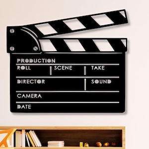 Movie Director&#39;s Clapperboard Dxf , Svg , Png , Files , Movie , Scene , Clapperboard , Cut , File , For , Cnc , Plasma , Laser