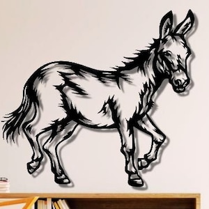Donkey Dxf , Svg , Png , Files , Donkey , Animal , Cut , File , For , Cnc , Plasma , Laser