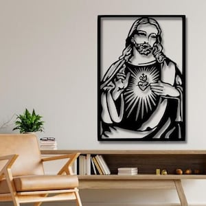 Jesus Dxf Svg Png Files Jesus Cross Religion Religious Wall Art , Cut