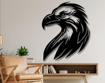 Bald Eagle 003 DXF File Good for CNC Plasma and Laser Cut - Etsy