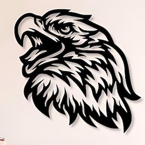 Eagle Dxf , Svg , Png , Files , Eagle , Face , Head , Wild , Animal , Cut , File , For , Cnc , Plasma , Laser