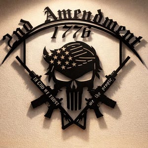 2nd Amendment Svg Dxf Files, Patriotic America (SVG, DXF, PNG)