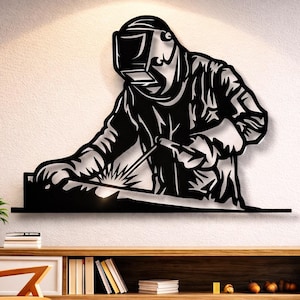 Archivos de arte mural de metal soldado, corte por láser y plasma CNC (svg, dxf, png)