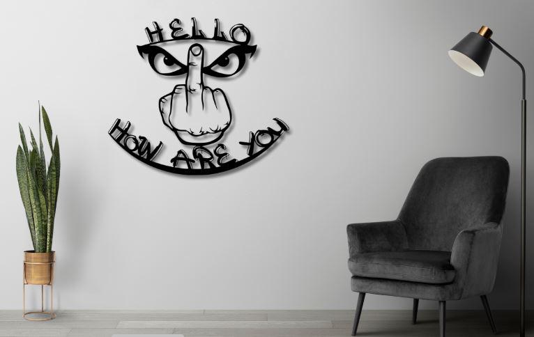 Middle Finger Dxf File Middle Finger Svg Dxf Png Files Wall Art: Funny File - Etsy