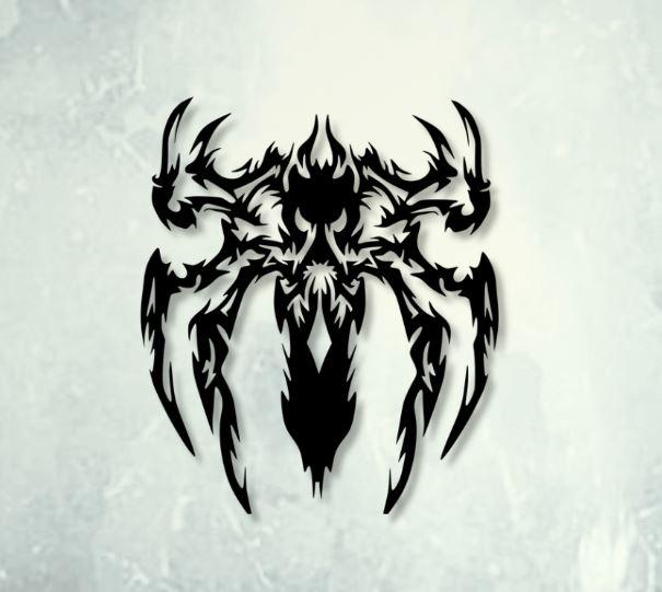Spider Dxf Svg Png File Spider Wall Art Cut File for Cnc Plasma Laser ...