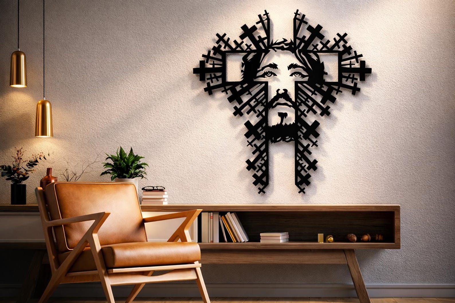 Jesus Cross Dxf Svg Png Files , Jesus Christian Cross Wall Art Cut File ...