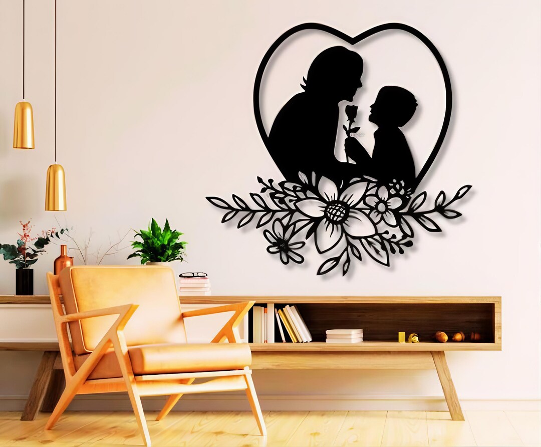 Mum♡ Mum SVG Cut File for Cricut and Silhouette With Heart Detail