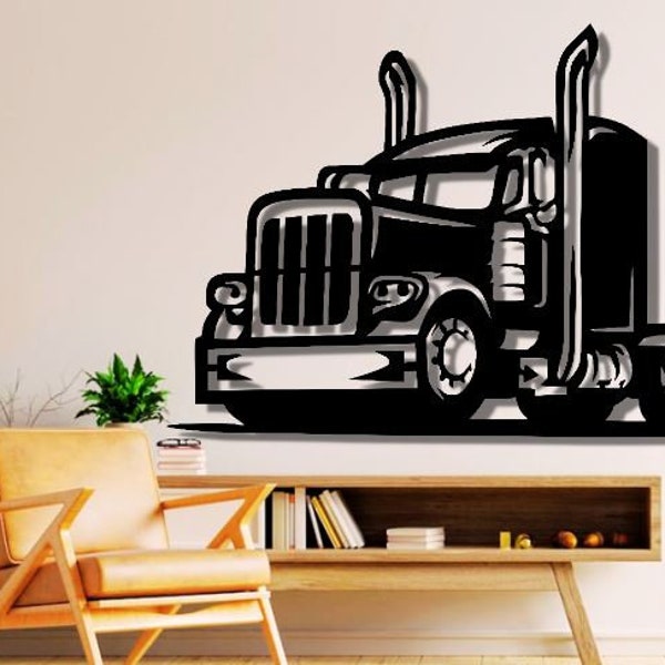 Semi Truck Dxf , Svg , Png , Files , Truck , Lorry , Trucking , Cut , File , For , Cnc , Plasma , Laser