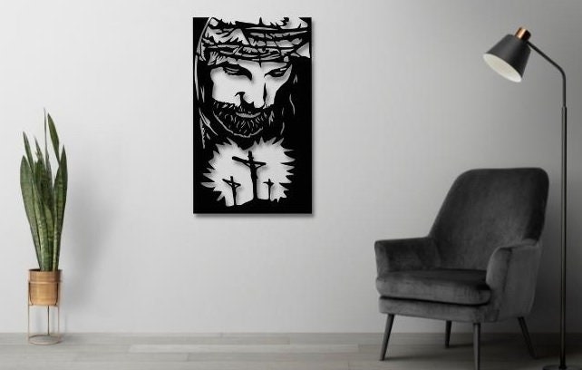 Jesus Dxf Jesus Svg Jesus Christ Jesus Cross Dxf Jesus - Etsy