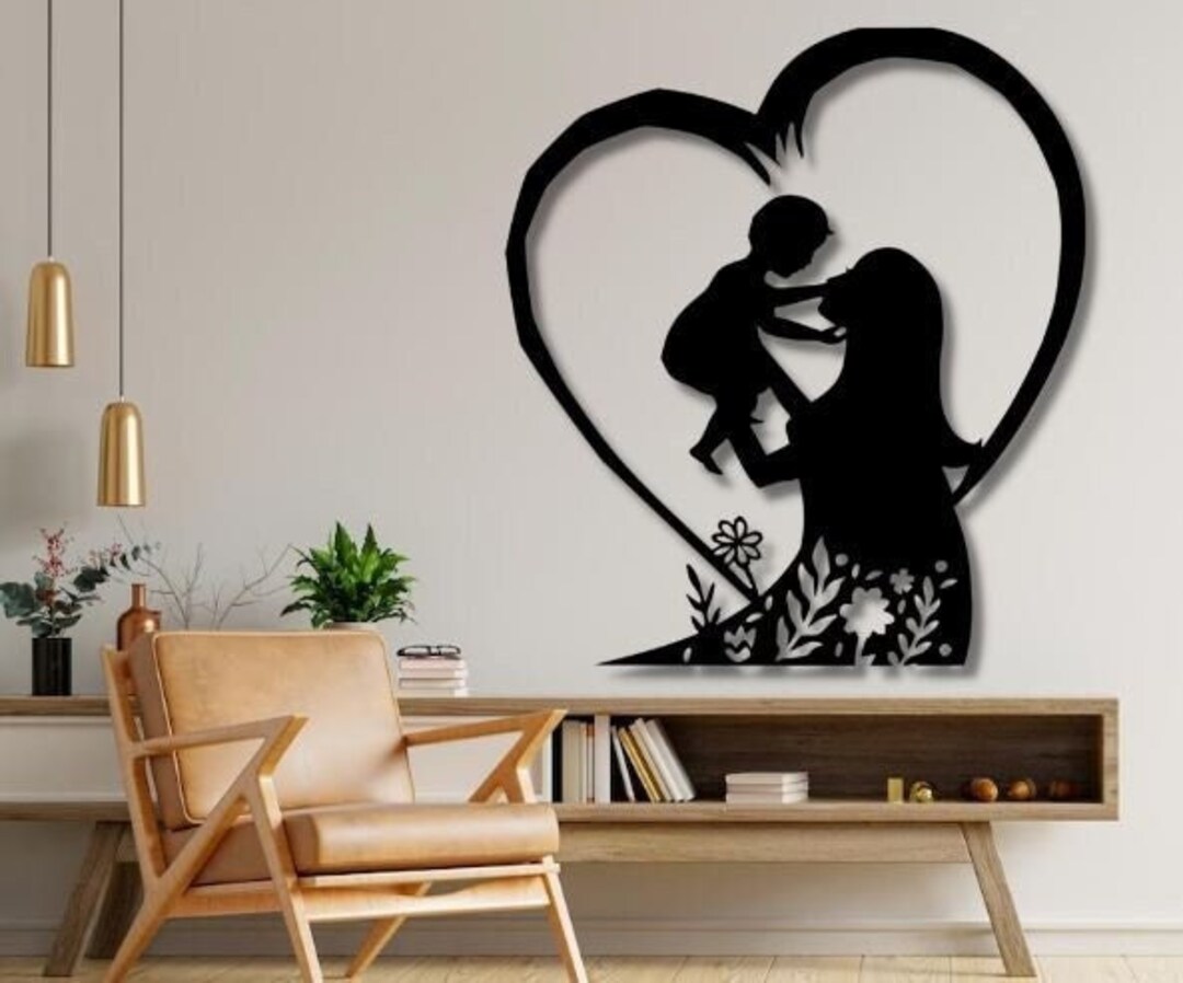 Mothers Day Dxf , Svg , Png , Files , Mom , Child , Moms , Momy , Heart ...