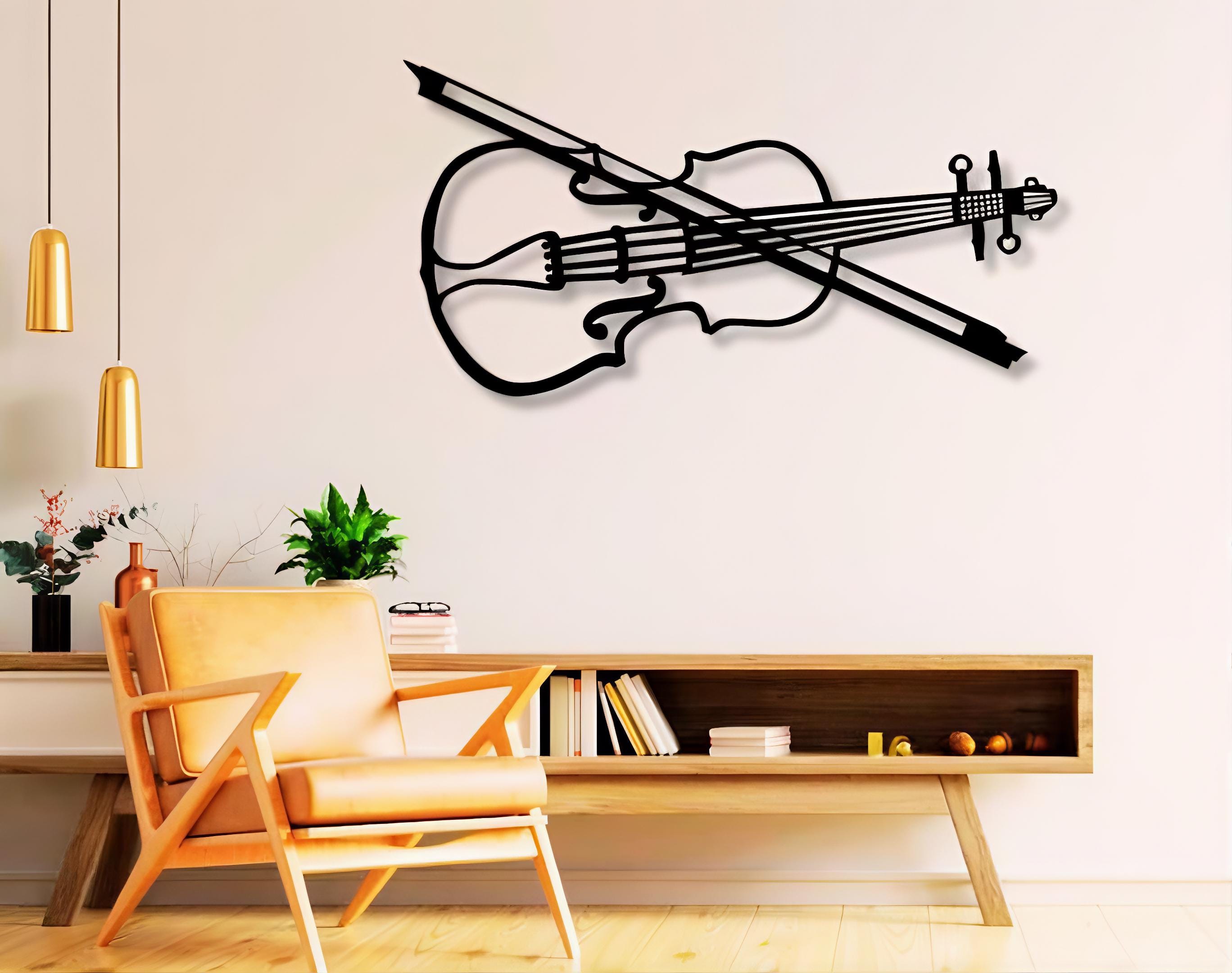 Violin Dxf Svg Png Files Violin Violinist Music Musical , instrument , For , Cnc , Plasma , Laser , Cut File