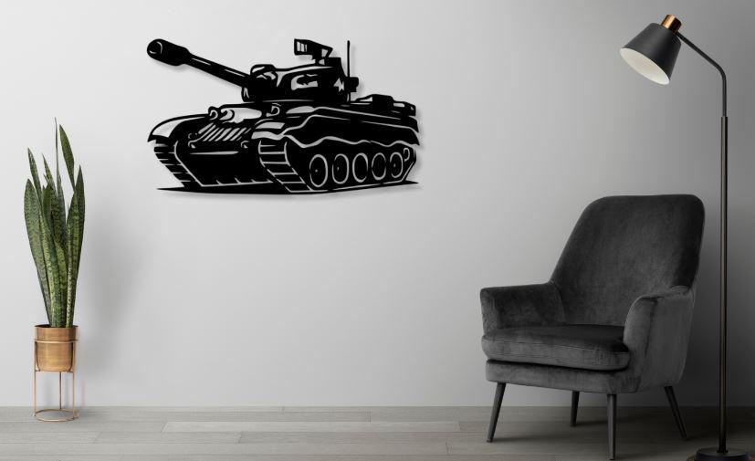 Tank Dxf Svg Png Files Military War Tank Vector Cut File for Cnc Plasma ...