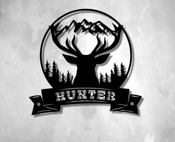 Hunter Dxf Svg Png Files Hunting Hunt Hunter Cut - Etsy